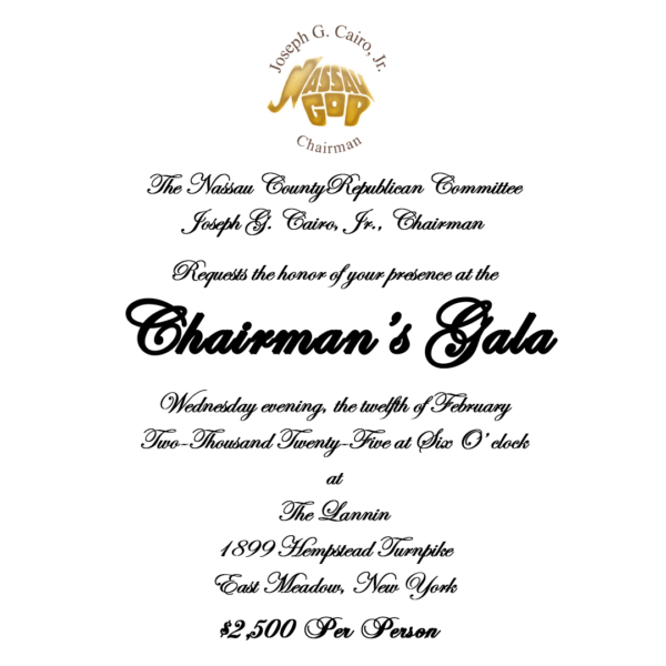 Chairman's Gala - Admission Ticket