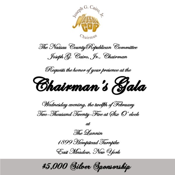 Chairman's Gala - Silver Sponsorship