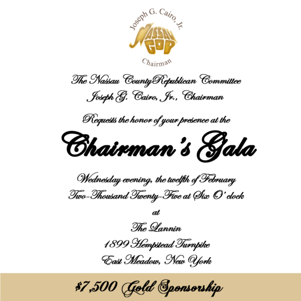 Chairman's Gala - Gold Sponsorship