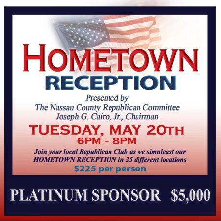 Hometown Reception - Platinum Sponsorship