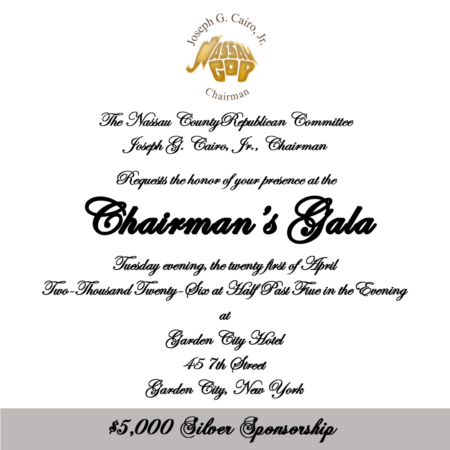 Chairman's Gala - Silver Sponsor