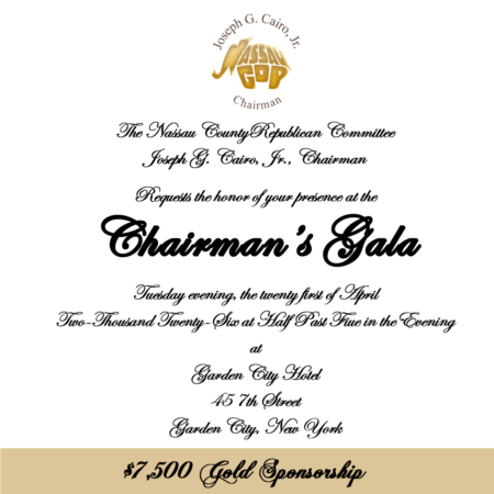 Chairman's Gala- Gold Sponsor