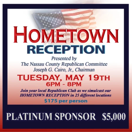 Hometown Reception – Platinum Sponsor