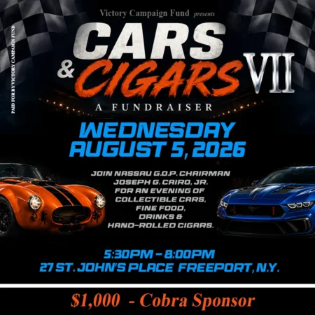 Cars & Cigars – Cobra Sponsor