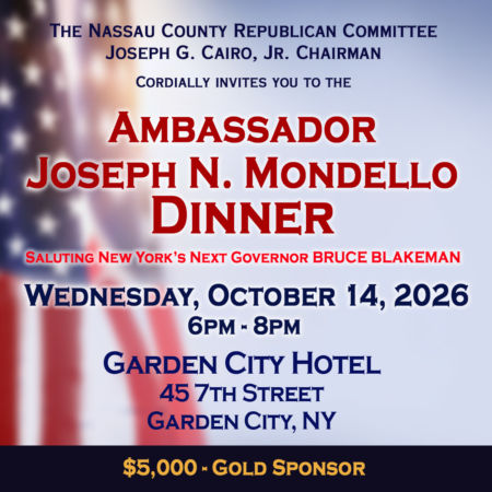 Ambassador Joseph N. Mondello Dinner – Gold Sponsor