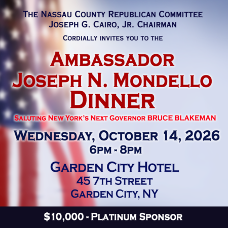 Ambassador Joseph N. Mondello Dinner – Platinum Sponsor